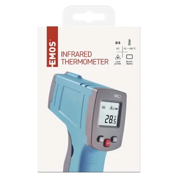 EMOS Érintés nélküli hőmérő - digitális, infravörös