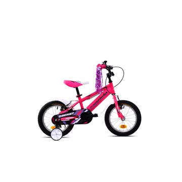 Capriolo Rocket 14" hátra tekerhető gyerek kerékpár 4 féle színben