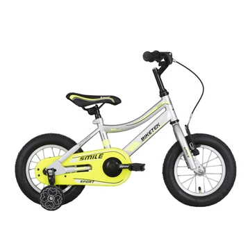 Koliken Biketek Smile 12&quot; ezüst gyerek kerékpár 