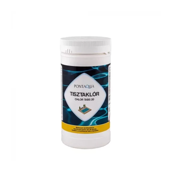 Tisztaklór lassan oldódó 20 g-os klórtabletta 1 kg 