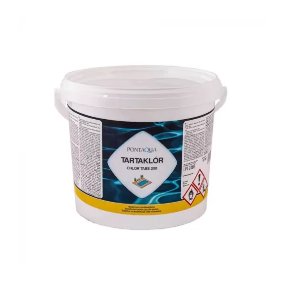 Tartaklór lassan oldódó 200 g-os klórtabletta 3 kg