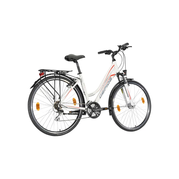 Gepida ALBOIN 200 PRO 28" Női Trekking Kerékpár Fehér Ingyenes Szállítás