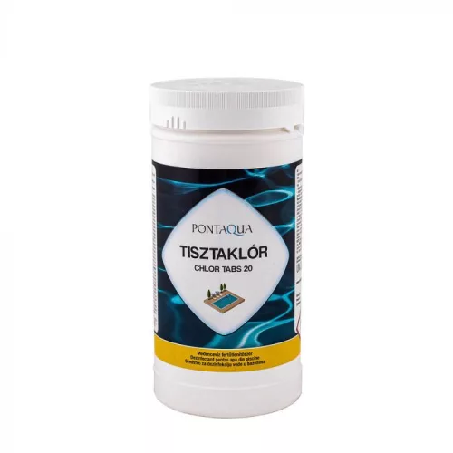 Tisztaklór lassan oldódó 20 g-os klórtabletta 1 kg 